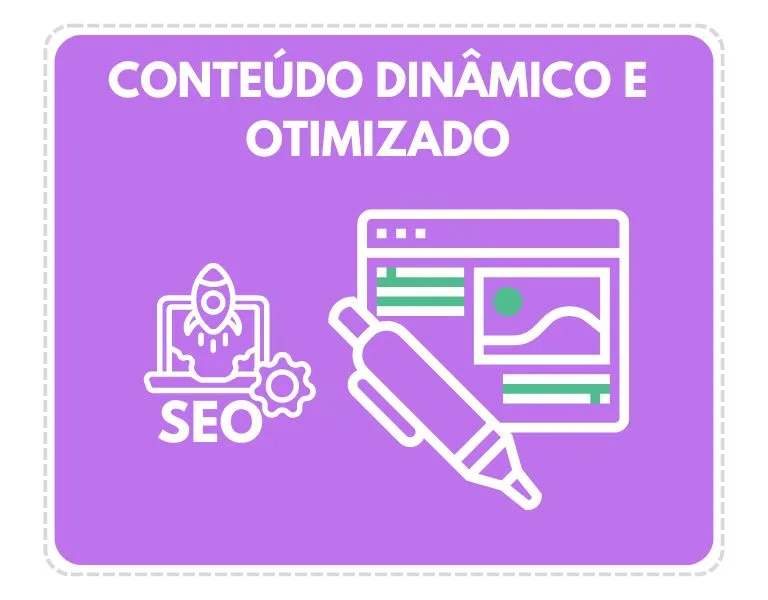 Conteúdo Dinâmico e Otimizado