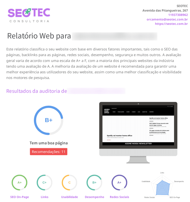 auditoria site seotec 2