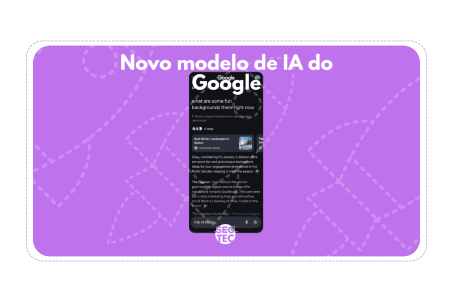 Novo modelo ia do Google