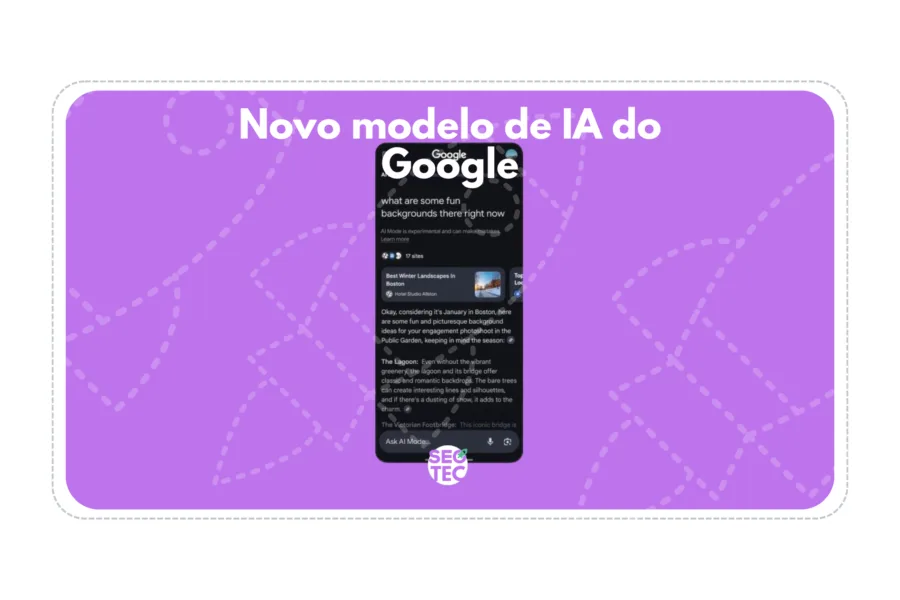 Novo modelo ia do Google