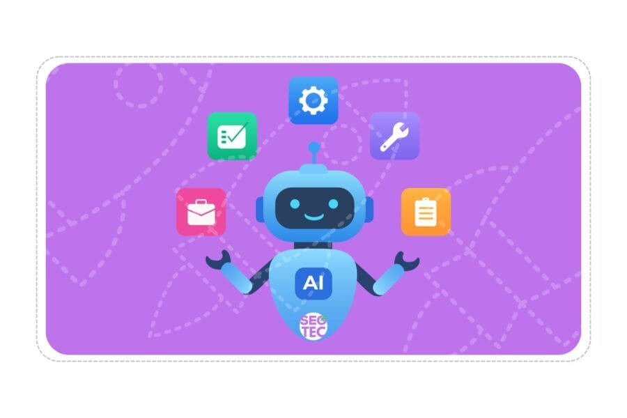 Fluxos automatizados com IA em SEO